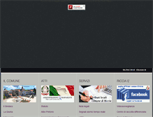 Tablet Screenshot of comune.riccia.cb.it